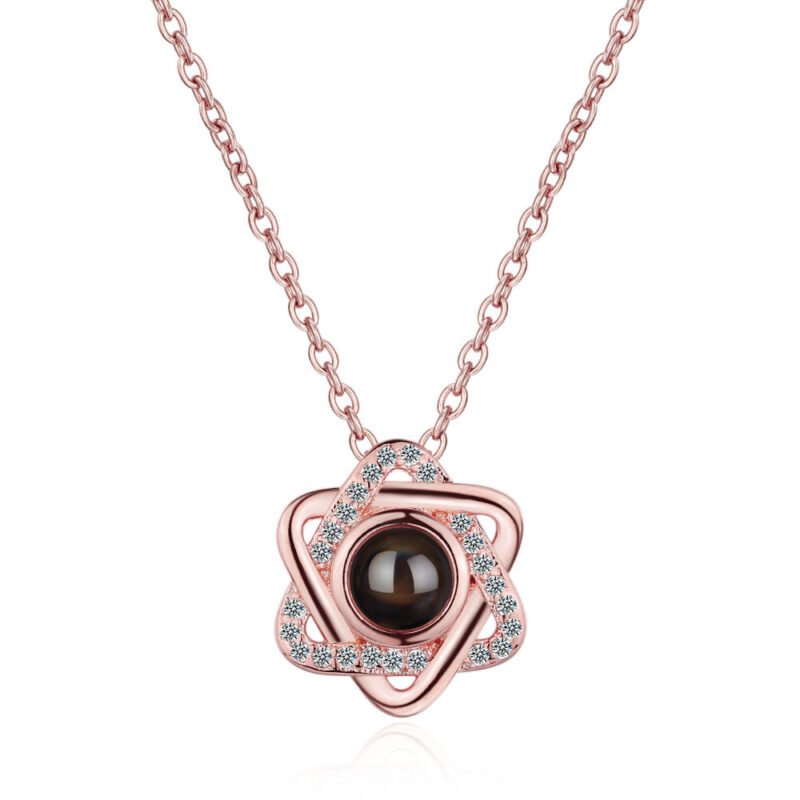 Necklace, female star pendant - Image 5