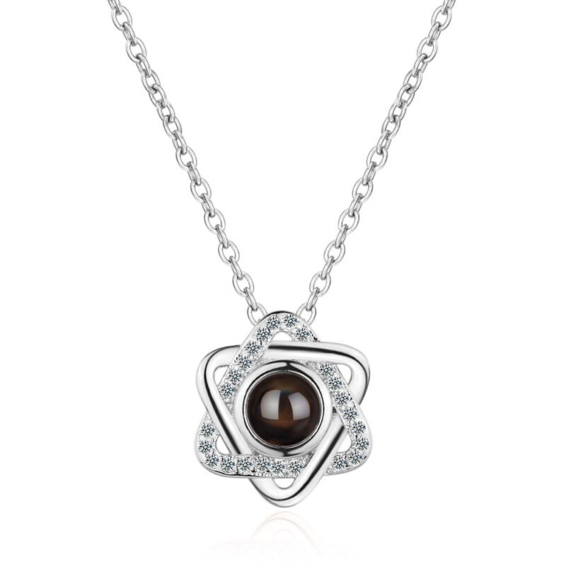 Necklace, female star pendant - Image 4